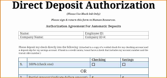 direct deposit authorization form template unique 9 payroll direct deposit lesson plan template free elementary lesson plan template school newsletter template