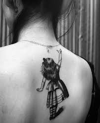 #alice im wunderland #mwz #deutsch #zitat #buch. Alice Im Wunderland Tattoo Spirit