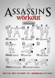Assassion Assassins Workout Assassins Creed Workout Workout Guide