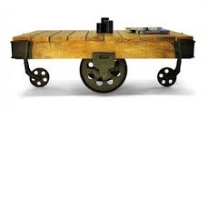 How to use and style a coffee table. Industrial Cart Wheel Coffee Table Style Vintage By Abide Enterprise Pvt Ltd From Mumbai Maharashtra Id 4403388