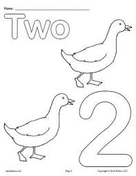 Printable Animal Number Coloring Pages Numbers 1 10 Preschool Coloring Pages Numbers Preschool Kindergarten Coloring Pages