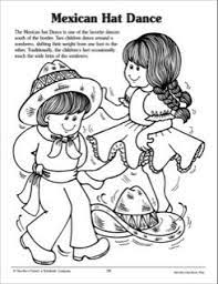 Mexican Hat Dance Coloring Page Dance Coloring Pages Coloring Pages Mexican Hat