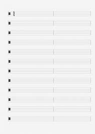 Download Free Png Blank Drum Sheet Music For Hand Writing