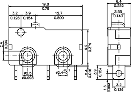 MICRO SWITCH™ Standard Subminiature Snap-Action Z Series