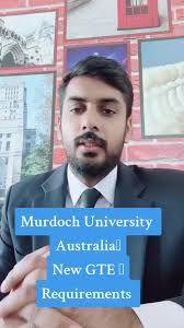 Murdoch University Australia GTE Requirements Update