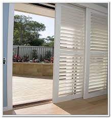 You might also like this photos. 11 Sliding Door Shutters Ideas Sliding Door Shutters Sliding Glass Door Door Coverings