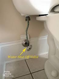 If you don't turn the shutoff valve a few times. How Do I Find The Valves On A Toilet With Hidden Pipes Home Improvement Stack Exchange