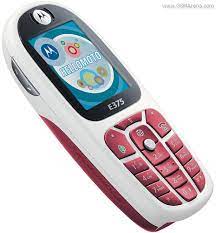 Motorola E375 pictures, official photos