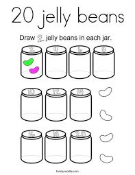20 Jelly Beans Coloring Page Jelly Beans Coloring Pages School Coloring Pages