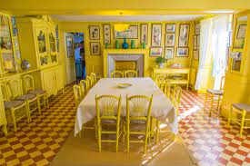 I am pleased to offer a variety of standard sizes that will easily fit in an array of frame styles. Claude Monet S Dining Room Accidentalwesanderson