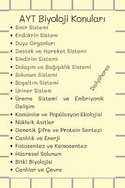 Ayt Biyoloji 2020 Endokrin Sistem Biyoloji Felsefe