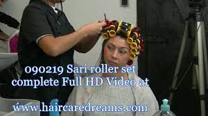 How to find hair salons near me open now? Yout Sari Roller Set Youtube