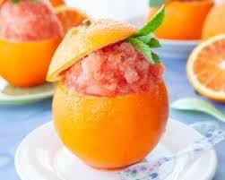 Recette De Granite A L Orange Recette Recette Granite Recette Alimentation