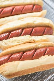 Air fryer hot dogs are cooked quickly and easily without the mess that comes with firing up the grill. Cooking Hot Dogs In Air Fryer Off 60 Www Seyidoglugida Com Tr