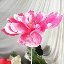 Large foam flowers with stem. Best And Cheapest Decorative Flowers Wreaths Large Pe Foam Lotus Flowers Fake Flowers Decoration Home Wedding Background Wall Party Photography Stage Artificial Flowers Lotus For Sale Dhgate Com