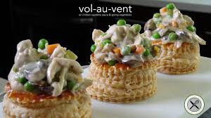 Vol Au Vent W Chicken Supreme Sauce Bruno Albouze The Real Deal Vol Au Vent Chicken Supreme Real Food Recipes