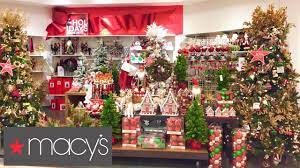 National tree 48 reindeer decoration with white led lights. Macy S Christmas Decorations Christmas Decor Ornaments Shop With Me Shopping Store Walk Through Youtube