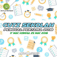Bilakah tarikh cuti sekolah tahun 2018? Facebook