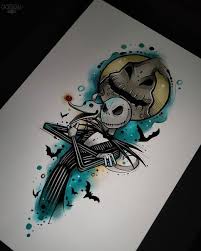 Pin By Miguel Oliveira On Tattoo Drawings Nightmare Before Christmas Drawings Nightmare Before Christmas Tattoo Tim Burton Art