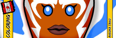 Ahsoka tano coloring pages from star wars. Ahsoka Tano Coloring Page From True North Bricks