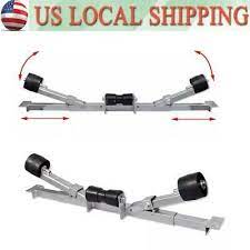 Vidaxl Boat Trailer Bottom Support Bracket W Keel Rollers Motor Vehicle Part For Sale Online Ebay Boat Trailer Boat Trailer Parts Boat Lift Dock