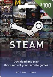 A steam digital gift card is a digital gift card that holds a specific amount of money, which reaches a steam wallet once it is successfully activated. Valve Steam 100 Wallet Gift Card Multi Steam Wallet 100 Parent Best Buy