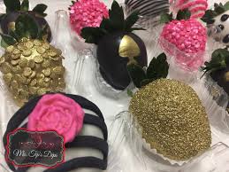 Pink Birthday Chocolate Covered Strawberries Kate Spade Themed Chocolate Covered Strawberries We Love Trying New Ideas What Can Kate Spade Bridal Shower Kate Spade Birthday Party Kate Spade Party Theme