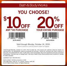Bath Body Works Canada Coupon 20 Off Or 10 Off Any 30 Purchase 50 Off Select Items 3 Wick Candles Buy 1 Get 1 Free All Body Care Buy 3 Get 3 Free Hot Canada Deals Hot Canada Deals