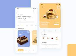 Dessert Recipe App Food App App Design Dessert Recipes