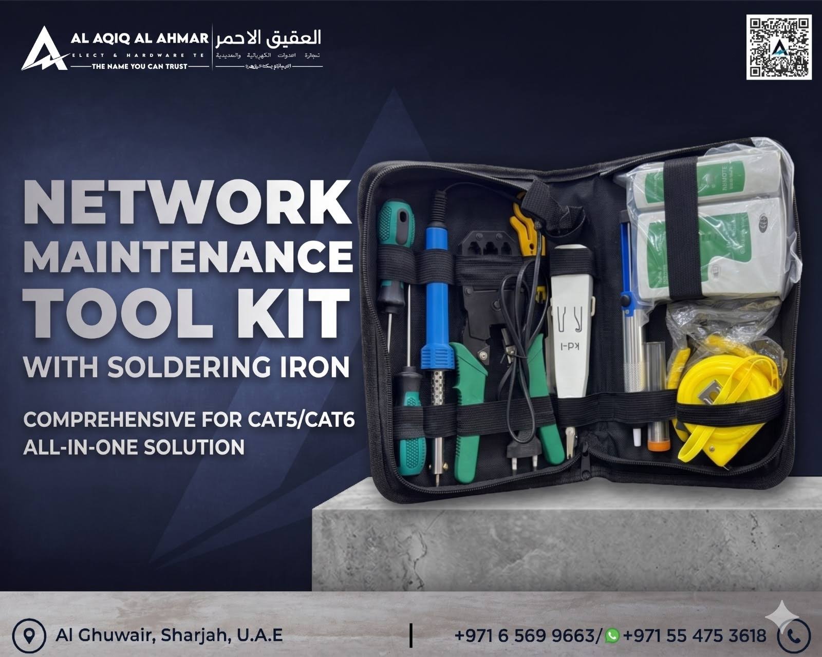 Maintenance Tool Kit with Soldering Iron product image