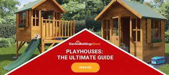 Play house wooden casttle toys plans / pdf plans rabbit playhouse plans download stapler for wood whole37dgc / see more ideas about play houses, wooden playhouse, playhouse outdoor. Playhouses The Ultimate Guide Blog Garden Buildings Direct