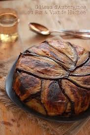 Gateau D Aubergines Au Riz Viande Hachee Maryse Cocotte Recetterapidepate Food Cooking Recipes Moroccan Food