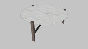 It incorporates walnut legs and a honed carrara marble counter top with brass hardware details. Blu Dot Free Range Coffee Table 3d Warehouse
