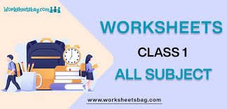 worksheets for class 1 cbse class 1 worksheets latest session in pdf