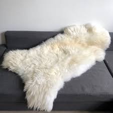 Exclusive and organic sheepskin rugs, goatskin rugs, and pillows. Xxxl 130cm 51 Top Quality British White Sheepskin Rug 100 Natura Wildash London