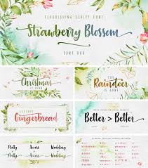 Archive of freely downloadable fonts. Strawberry Blossom Brush Font Free Download Brush Fonts Free Lettering Fonts Brush Font