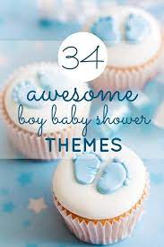 34 Awesome Boy Baby Shower Themes From Spaceships And Laser Beams Boy Baby Shower Themes Baby Boy Shower Baby Shower Cupcakes