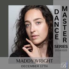 We’re so excited to welcome Maddy Wright back to Bunker Dance Center next  week! 🥳, Originally from Toronto, Canada