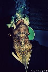 S Dot B Photography Kid Ink Blowin Swishers Kid Ink Neck Tattoo For Guys Throat Tattoo