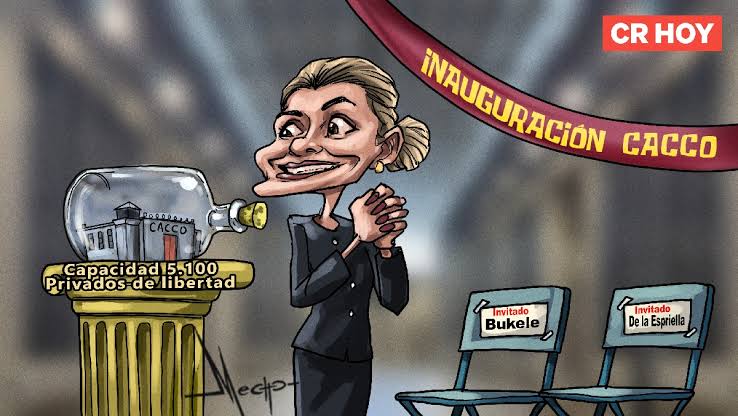 Caricatura | 👉 Inauguración del CACCO: Bukele y De la Espriella fueron los grandes ausentes.