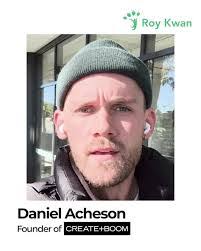 Daniel Acheson's Instagram, Twitter & Facebook