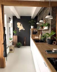 Black And White House Interior Kitchen 70 Good Staylish Black White Wood Kitchen Ideas White Wood Kitchens Black Kitchens Wood Interior Design