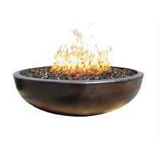Winklevoss Concrete Natural Gas Fire Pit Natural Gas Fire Pit Fire Pit Essentials Gas Firepit