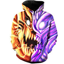 Susanoo Vs Nine Tailed Beast 3d Hoodie Sharingan Wallpapers Beast Hoodies