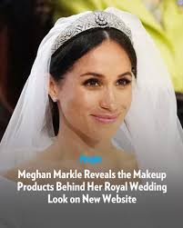 🔗: bit.ly/4j5PyD7 Meghan Markle and Prince Harry will celebrate their  seventh wedding anniversary this spring, and she is finally sharing the  products behind her makeup look that day. 📷️: Getty