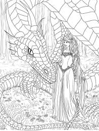 Discover our mermaid coloring pages. Pin On Dragon Coloring Page