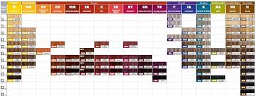 Paul Mitchell Hair Color Chart World Of Reference