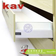 soft close double wall drawer system