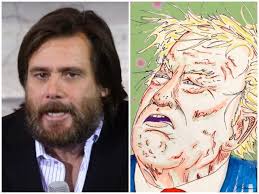 Jim Carrey Asks in Grotesque Trump Painting 'If the Devil Makes Donald  Swallow'