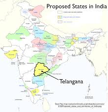 Where is telangana located in india? Telangana Again Geocurrents
